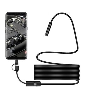 Камера-ендоскоп компактна OPT-TOP Android and PC Endoscope USB-гнучка 5 м (2104123515)