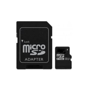 Карта пам'яті Atlanfa micro sd 32Gb із адаптером 10 class Чорна