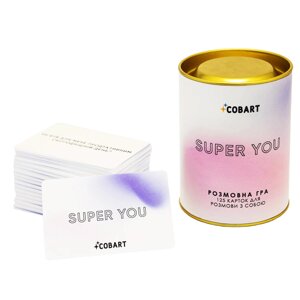 Карткова гра про себе Super you Cobart CBRT-9932 125 питань