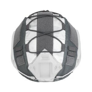 Кавер на шолом | чохол на каску тактичний військовий WoSporT Fast Helmet Cover Зимовий L Мультикам СР (148899Wl)