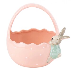 Керамічна цукерка 18х17х18 см Pink Rabbit Lefard AL118008