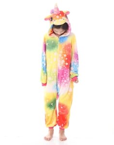 Пижама Кигуруми детская BearWear Единорог New (на молнии) XL 135 - 145 см Разноцветный (K0W1-0059-XL)