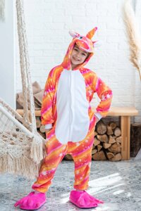 Пижама Кигуруми детская BearWear Единорог Скай XL 135 - 145 см Разноцветный (K0W1-0061-XL)