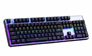 Клавіатура з підсвічуванням Keyboard KR-6300 Чорна (300474)