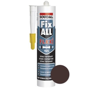 Клей-герметик SOUDAL FIX ALL Flexi коричневий 290мл