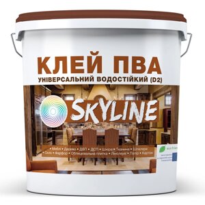 Клей ПВА універсальний водостійкий D2 SkyLine 10 кг