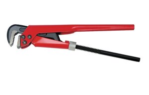 Ключ трубний mastertool 90° 2" red (76-0743)