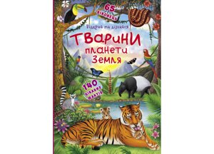 Книга Crystal Book із секретними віконцями Відкрій та дізнайся Тварині планети Земля 9505 (9789669369505)