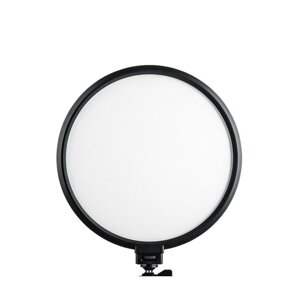 Кільцева лампа LED Camera Light Circular 14 дюйми Remote M666 потужністю 80Вт Black