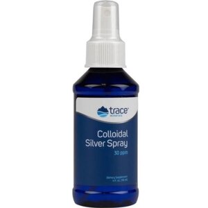 Колоїдне срібло Trace Minerals Colloidal Silver, 4 fl oz 59 ml TMR-00577