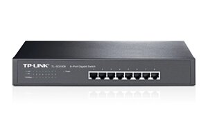 Комутатор TP-Link TL-SG1008 (8хGE, метал)