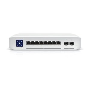 Комутатор Ubiquiti UniFi USW-Enterprise-8-PoE (8x2.5GE PoE+2xSFP+ max PoE 120W, L3)