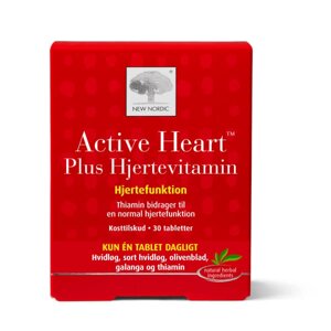 Комплекс для профілактики роботи серця New Nordic Active Heart 30 Tabs