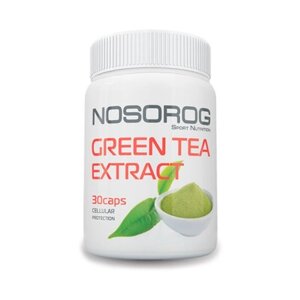 Комплексний жіроспалювач Nosorog Nutrition Green Tea And Vitamin C 30 Caps