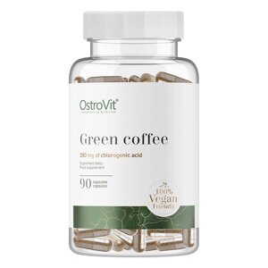 Комплексний жіроспалювач OstroVit Vege Green Coffee 90 Caps