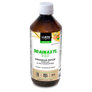 Комплексний жіроспалювач STC NUTRITION DRAINAXYL 500 ml /16 servings/ Peach Tea