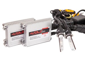 Комплект ксенону rVolt slim 35W 9-16V Zax ceramic H3 3000K