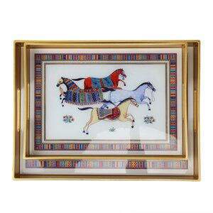 Комплект підносів Horses 40х30 см із 2 штук Lefard AL120999