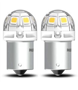 Комплект світлодіодних ламп Philips 24805CU60X2 R5W/R10W LED Ultinon Pro6000 12V/24V BA15s white