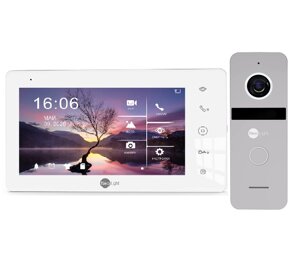 Комплект відеодомофона Neolight NeoKIT HD Pro Silver