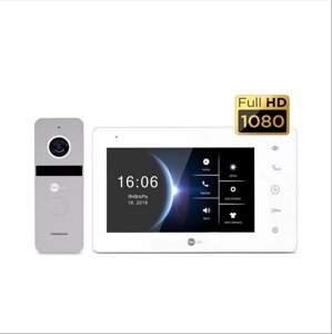 Комплект відеодомофона Neolight NeoKIT HD+ Silver