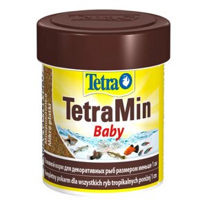 Корм Tetra MIN BABY 66 мл основ. корм збагачений протеїном (4004218199156)