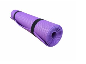 Килимок для фітнесу, йоги, Йогамат, Feel Fit Profi 173-61-0,5 см Фіолетовий