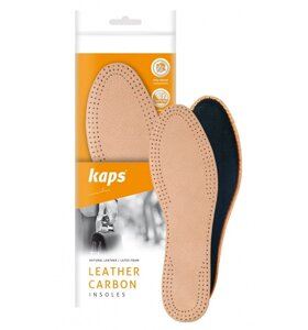 Шкіряні устілки для взуття Kaps Leather Carbon 37