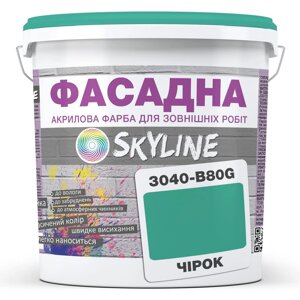 Фарба Акрил-латексна Фасадна Skyline 3040-B80G Чирок 10л