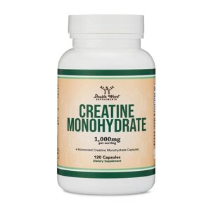 Креатин моногідрат Double Wood Supplements Creatine Monohydrate 500 mg 120 Caps