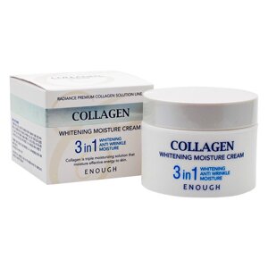 Крем для обличчя Enough Collagen Whitening Moisture Cream 3 in1 50 мл