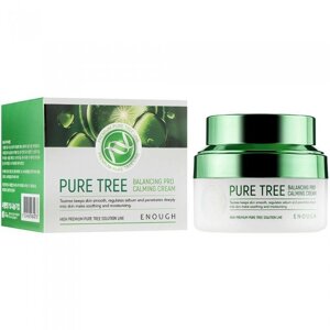 Крем для обличчя Enough Pure Tree Balancing Pro Calming Cream заспокійливий із екстрактом чайного дерева 50 мл