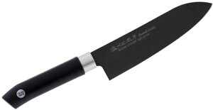 Кухонний ніж Сантоку 170 мм Satake Swordsmith Black (805-735)