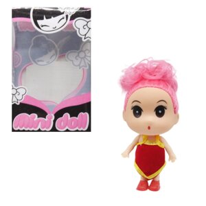 Лялька Mini doll рожевий jacko toys (1122)