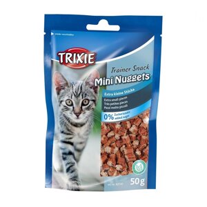 Ласощі для кішок Trixie 42741 Trainer Snack Mini Nuggets 50 г (4011905427416)