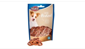 Ласощі для собак Trixie Mini Pretzels з куркою 100 г (4011905316567)