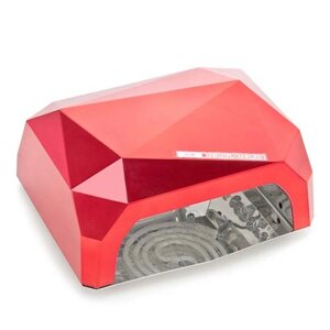 Лампа SalonHome T-152045 Diamond 36W для манікюру і педикюру Red