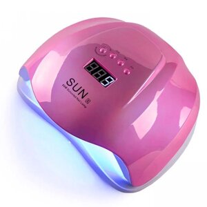 Лампа SUN T-SO32555 для сушки гель лаку SunX pink Mirror 54W