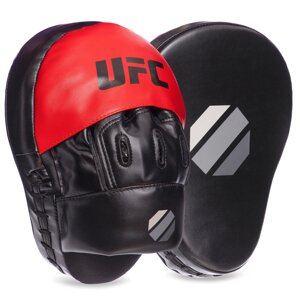 Лапа UFC UHK-69754 2шт Чорний-червоний