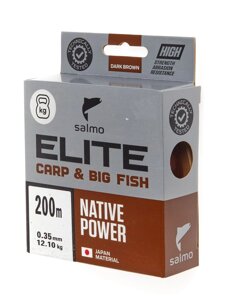 Леска Salmo Elite Carp & Big Fish 200м 0.35мм 12.10кг/26lb (4120-035)