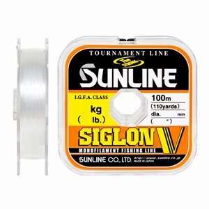 Леска Sunline Siglon V 100м 0,26мм 6кг/13lb