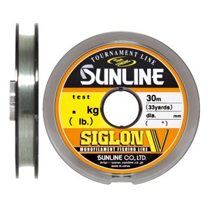 Леска Sunline Siglon V 30 м #0.6/0.128 мм 1.5 кг/3lb (1658-04-88)