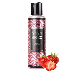 Лубрикант для оральних ласок Sensuva - Handipop Strawberry Полуниця 125 мл (SO3203)