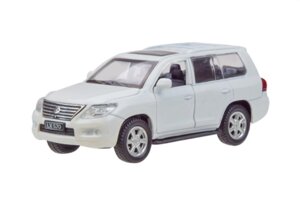 Машина LEXUS LX570 Автопром 4304 Білий (2000989384670)