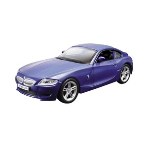 Машинка Bburago БМВ z4 m coupe синій металік 1:32 DD094799