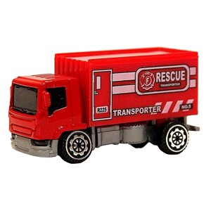 Машинка іграшкова Спецтехніка АвтоПром 7637 масштаб 1:64 металева Rescue 5