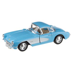 Машинка інерційна Kinsmart Chevrolet Corvette 1957 KT5316W 1:34 Синій