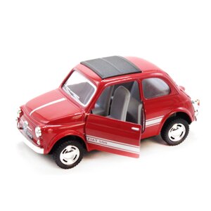 Машинка Kinsmart Fiat 500 Червоний (KT5004W)