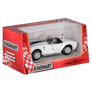 Машинка Kinsmart "Shelby Cobra 427" Біла (KT5322W (WHITE