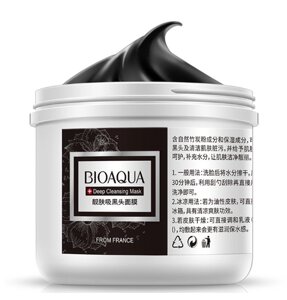 Маска Bioaqua Black Mask, що очищає для обличчя 225 г (AN1041)